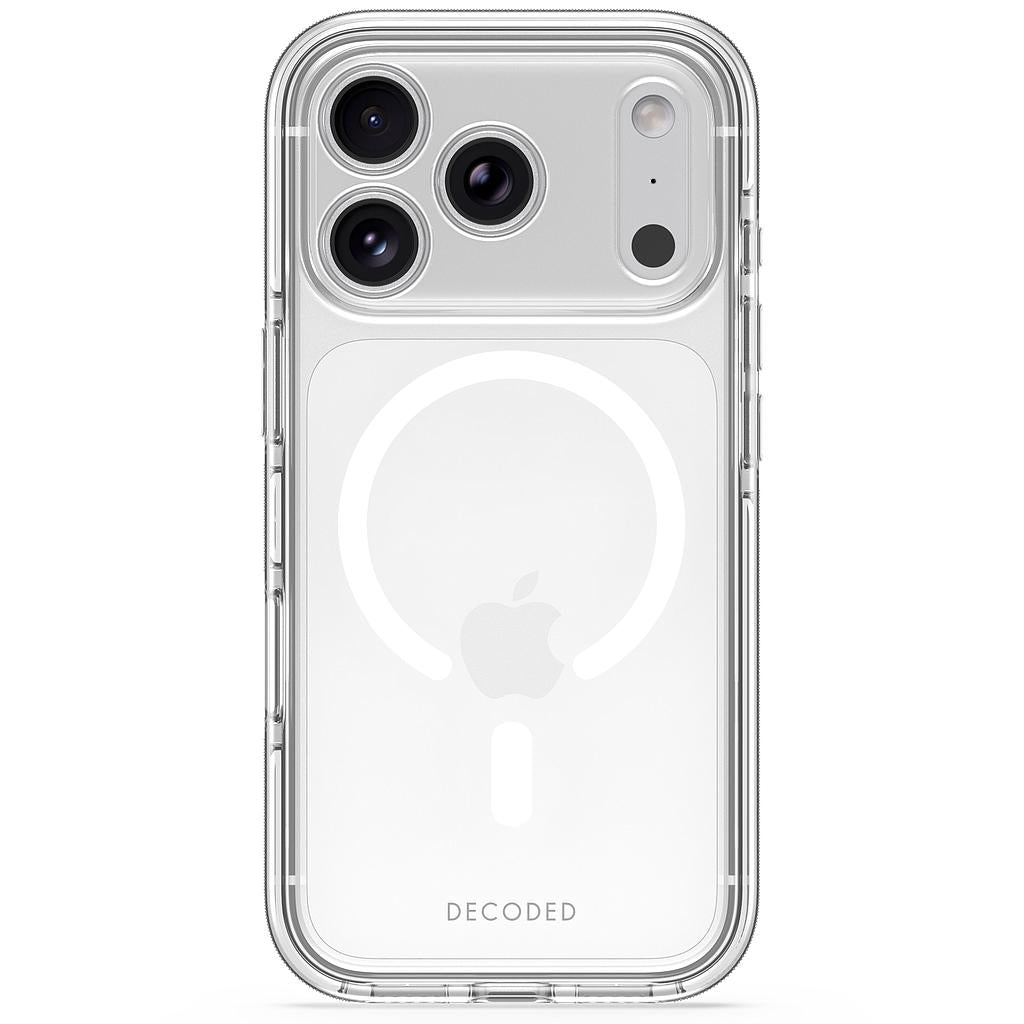 Decoded DropTec Transparent Backcover for iPhone 18/17 Pro Max Case Clear