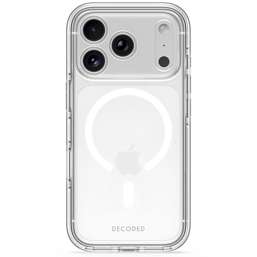 Decoded DropTec Transparent Backcover for iPhone 18/17 Pro Max Case Clear