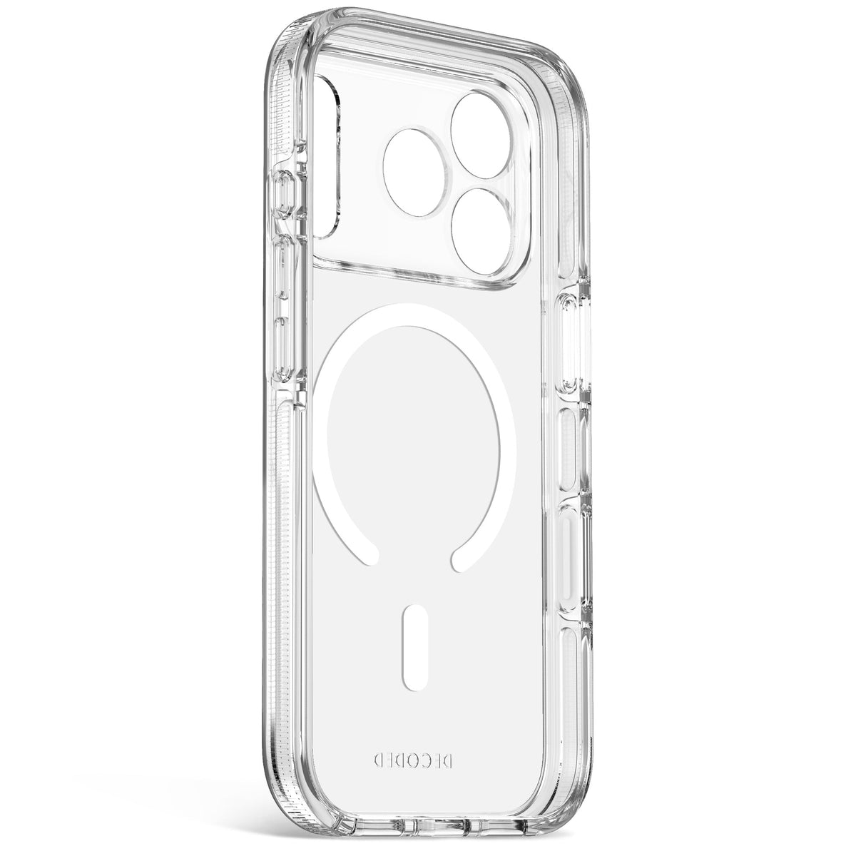 Decoded DropTec Transparent Backcover for iPhone 18/17 Pro Max Case Clear