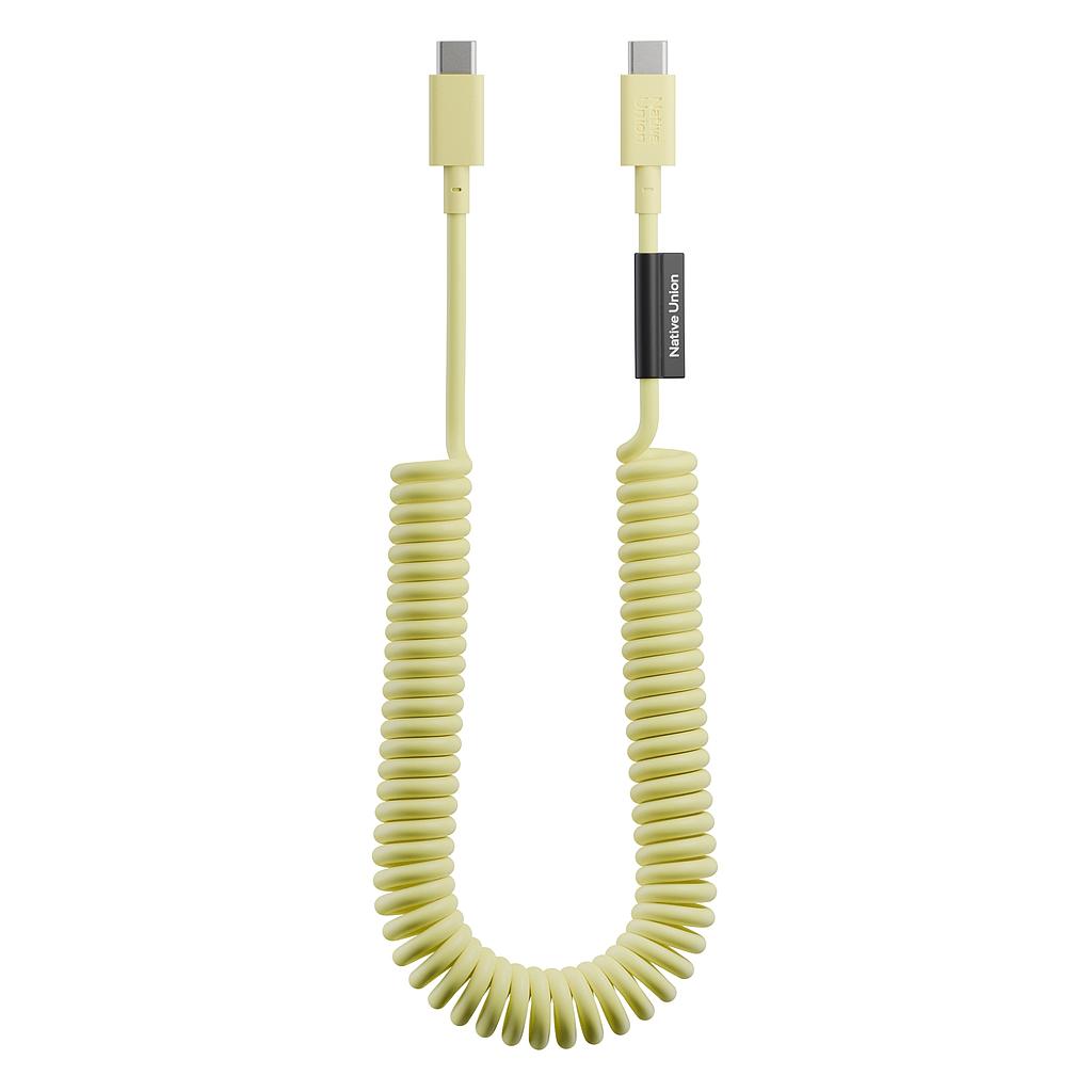Native Union POP CABLE type C-C 1.2M 60W - Lemon
