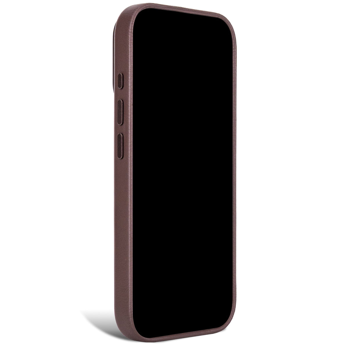 Decoded Leather Backcover for iPhone 18/17 Pro Case Chocolate Brown
