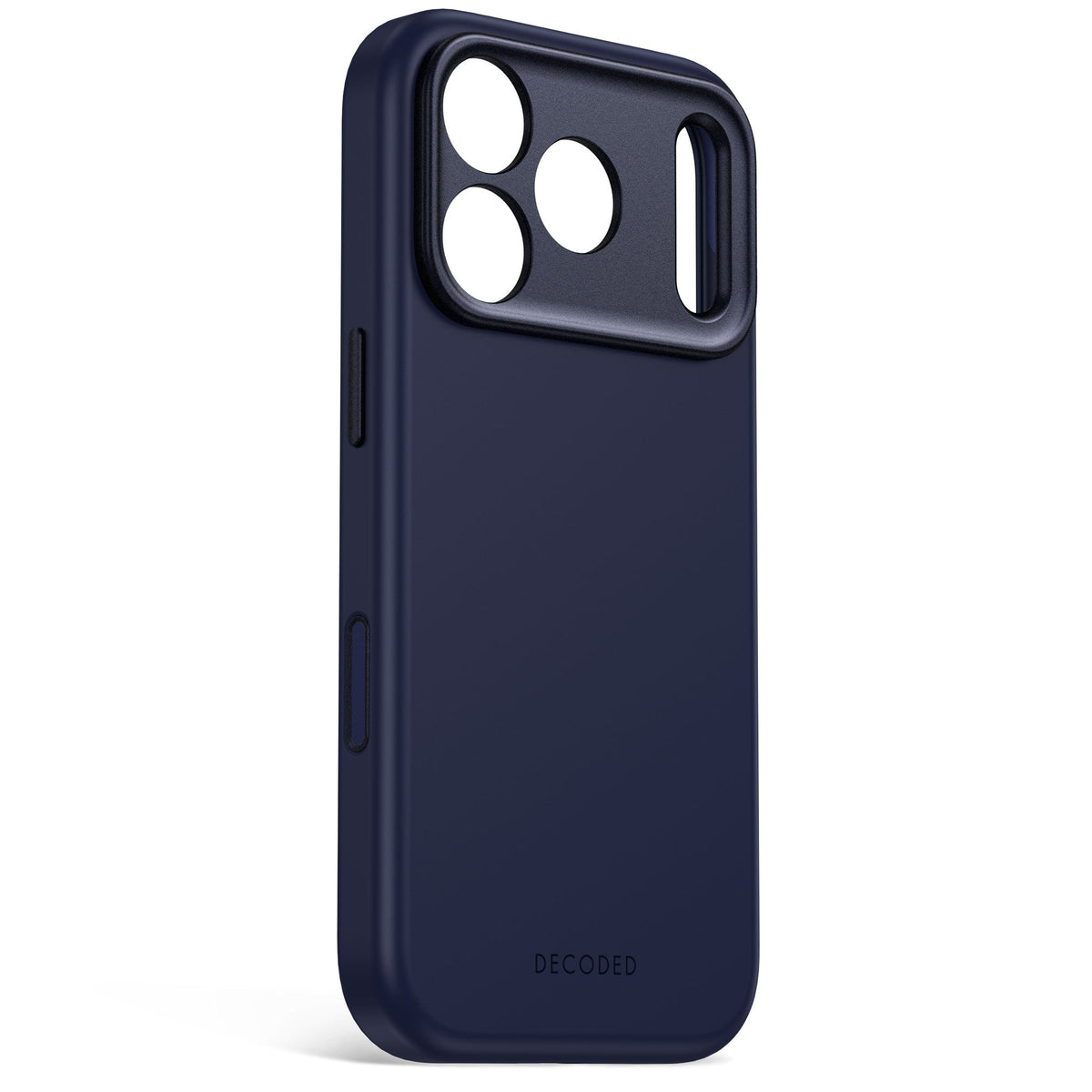 Decoded Leather Backcover for iPhone 18/17 Pro Case Midnight