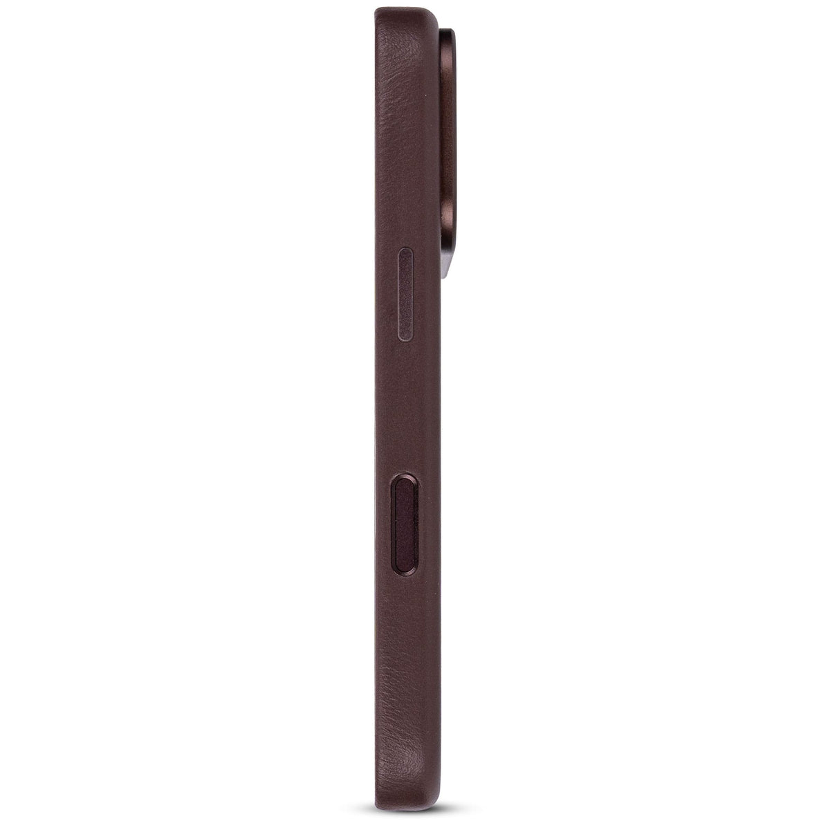 Decoded Leather Backcover for iPhone 18/17 Pro Case Chocolate Brown