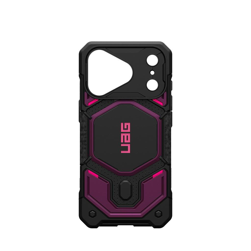 UAG iPhone 18/17 Pro Monarch Pro Magsafe Case Deep purple Synth
