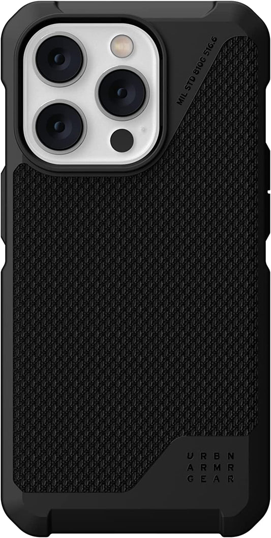 UAG Metropolis LT Case- Kevlar Black - 14/14 Pro/14 Plus/14 Pro Max  MagSafe Case