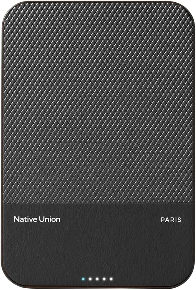 Native Union (Re)Classic Power Bank 5000mAh Qi2 - black