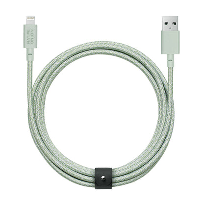 Native Union Belt Cable XL - USB A to Lightning 3M - Sage