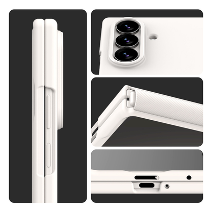 Araree Aero Flex Magsafe Cover For Z Fold 8 Ultra- Cream [BU] - كفر سامسونج  - حماية عالية - ماق سيف